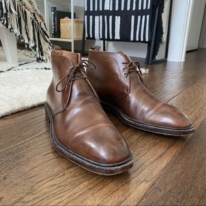 Carmina Men’s Chukka Boots in Brown Leather